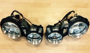 XR844340 and XR844344 RHD Headlamps